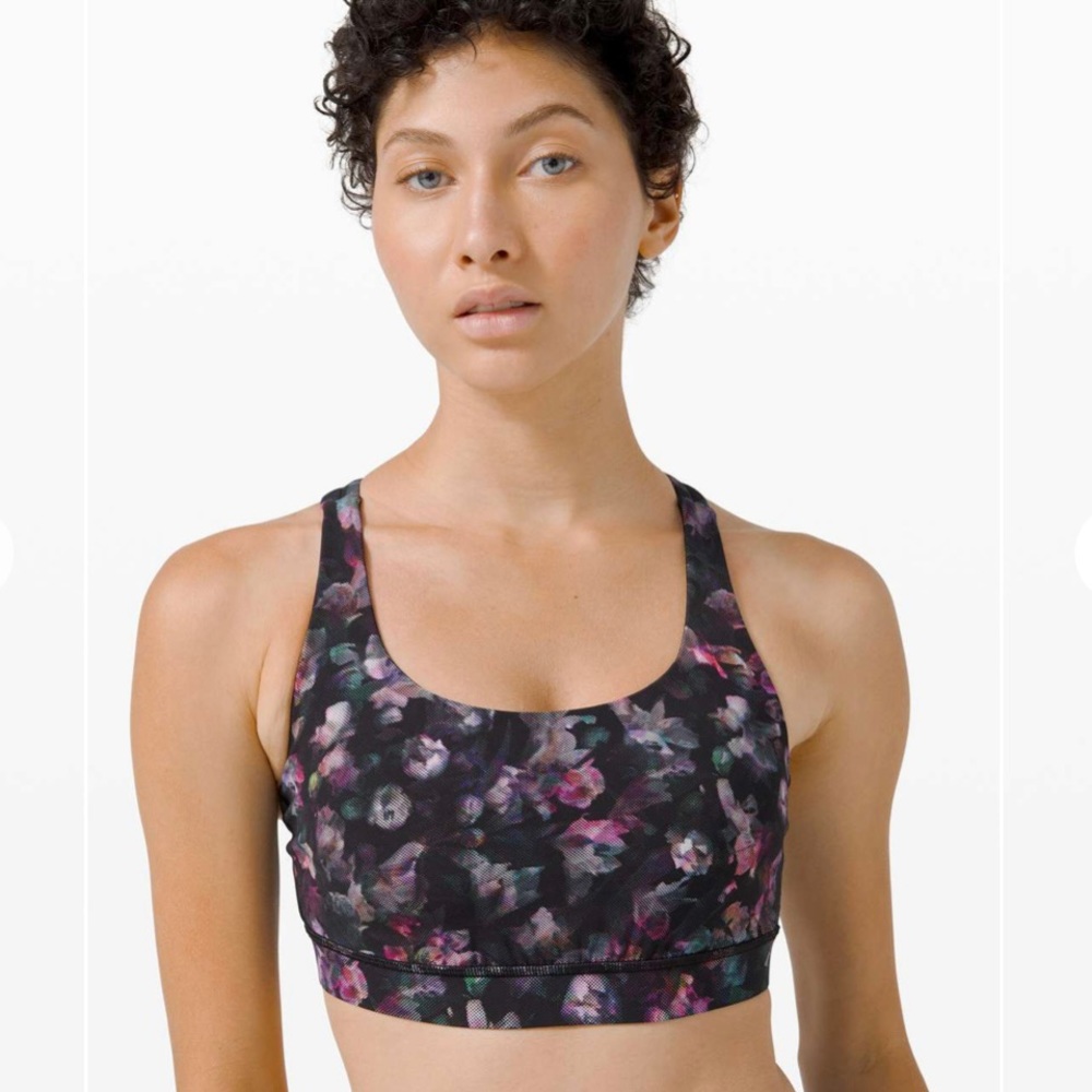 Lululemon Floral Energy Sport Bra